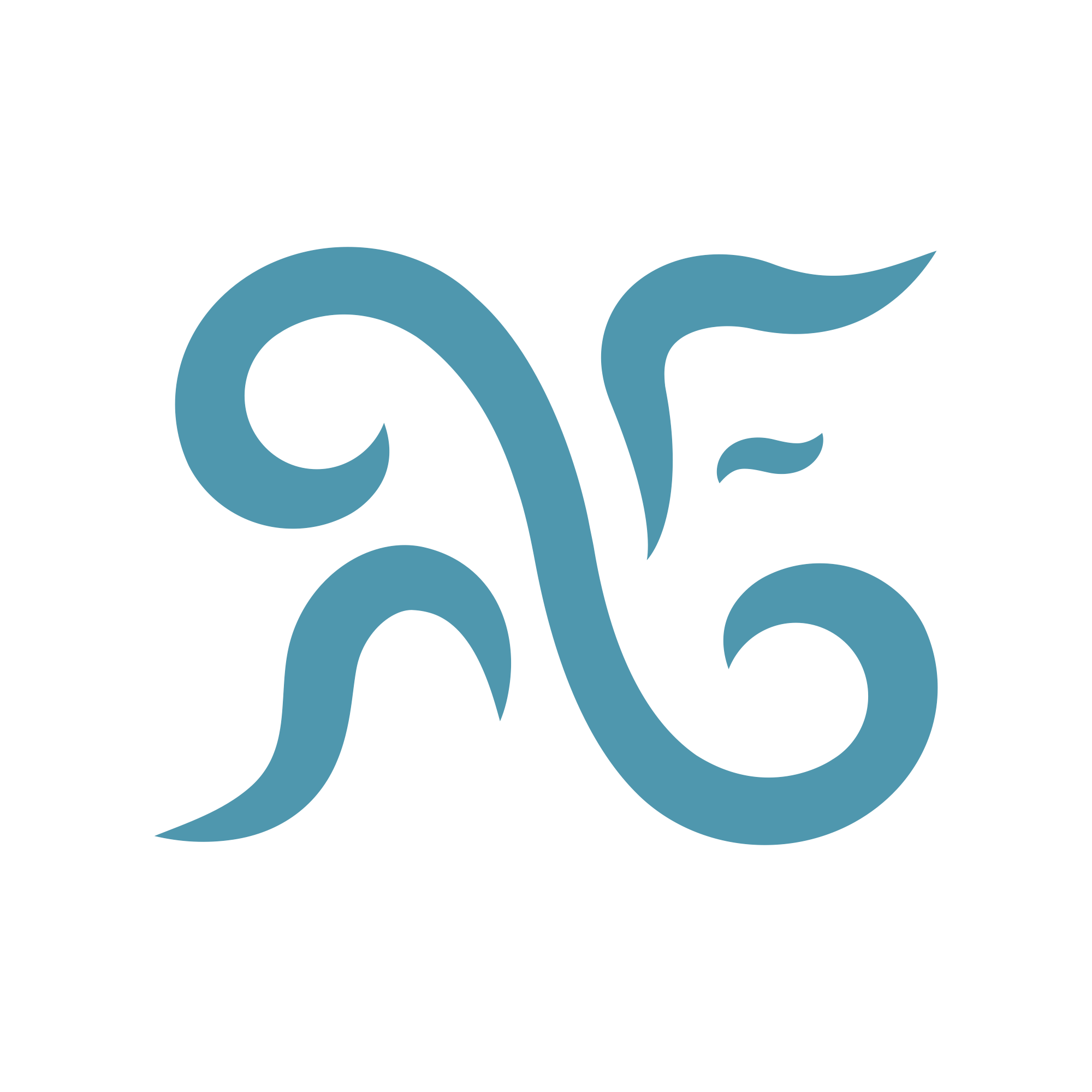 Rhythm & Flow Fitness Studio logo