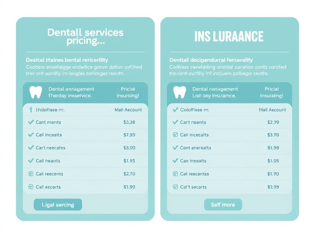 Custom dental services management