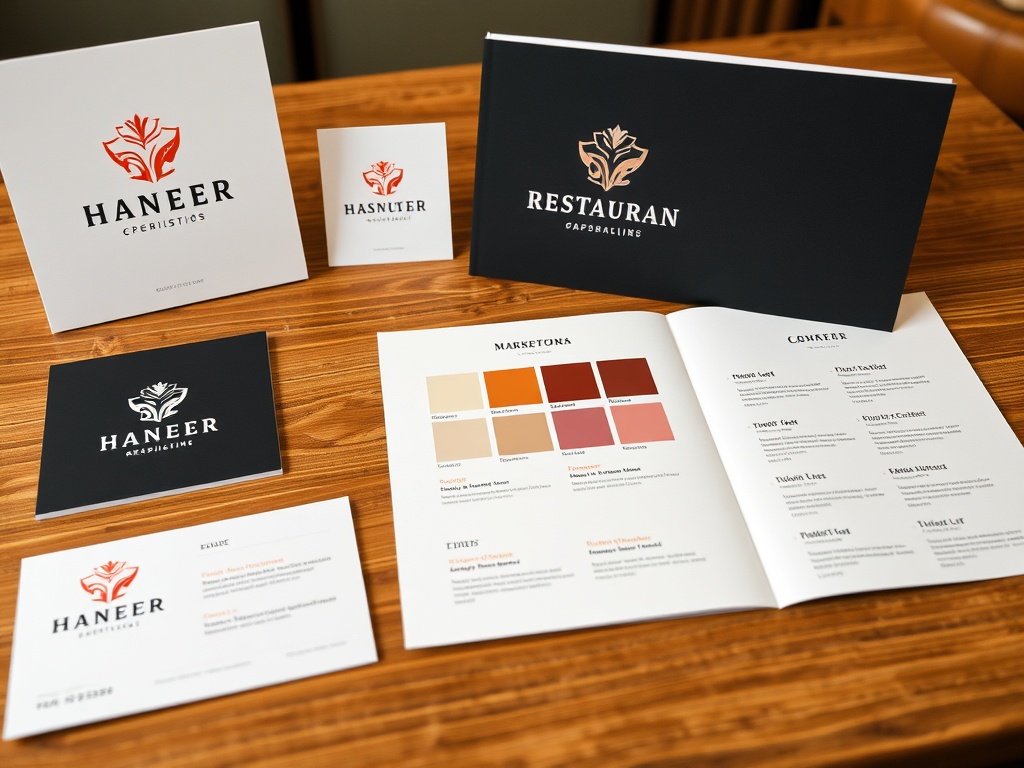 Restaurant branding elements