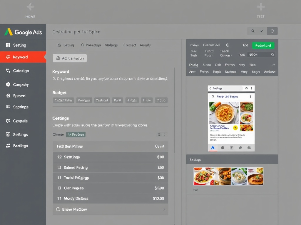 Google Ads campaign setup