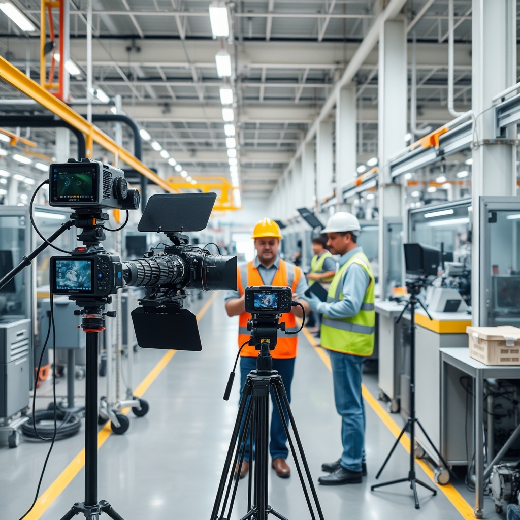 AI Industrial Photography Generator - Factory & Manufacturing Visuals