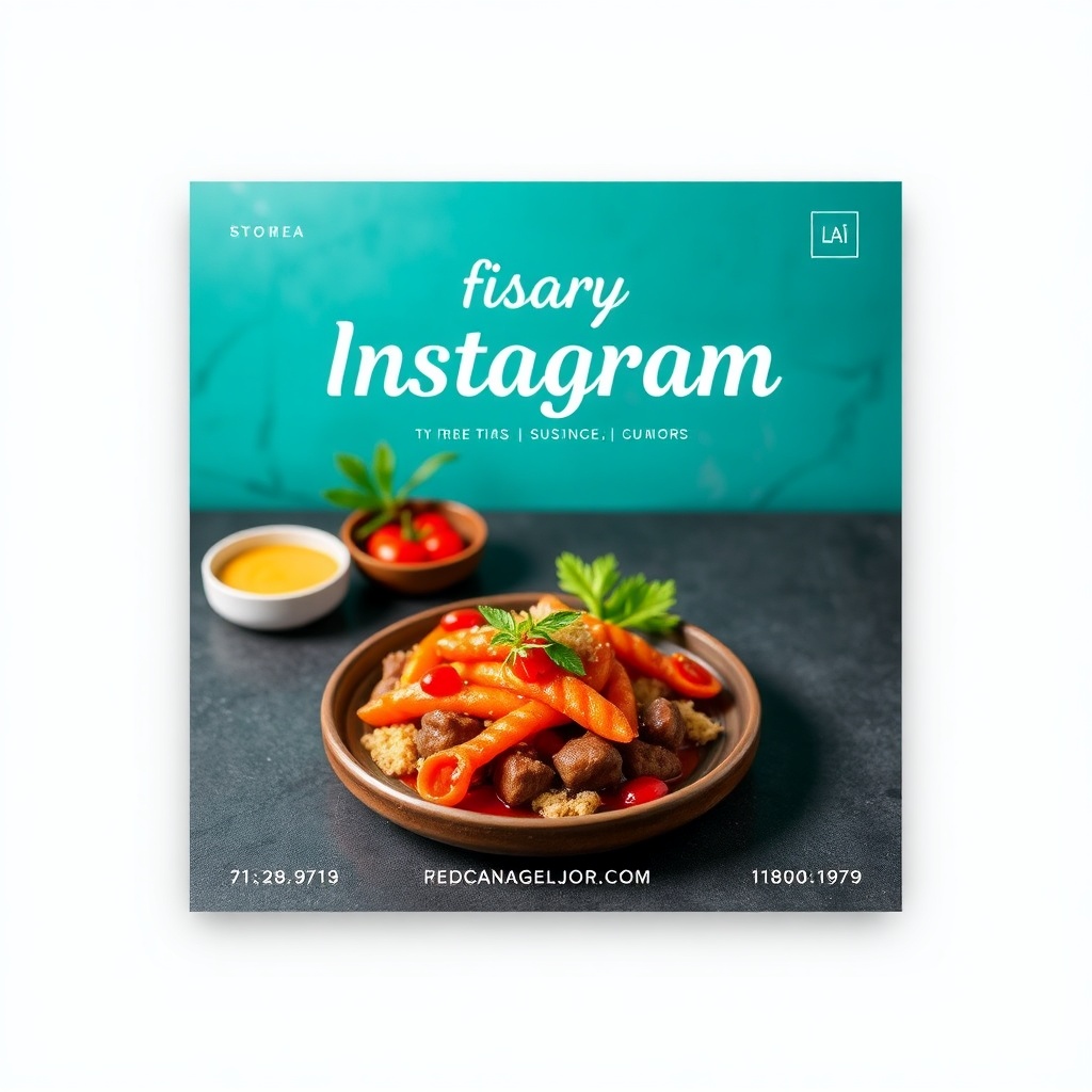 Instagram Food Post Generator Pro - Viral Restaurant Content Creator