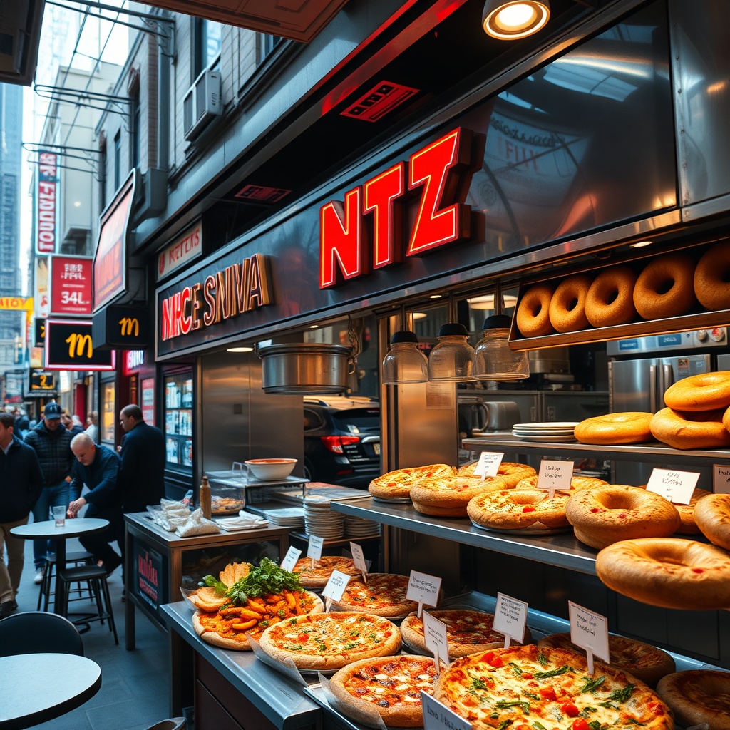 AI New York Restaurant Photography - Capture the Energy of NYC Dining