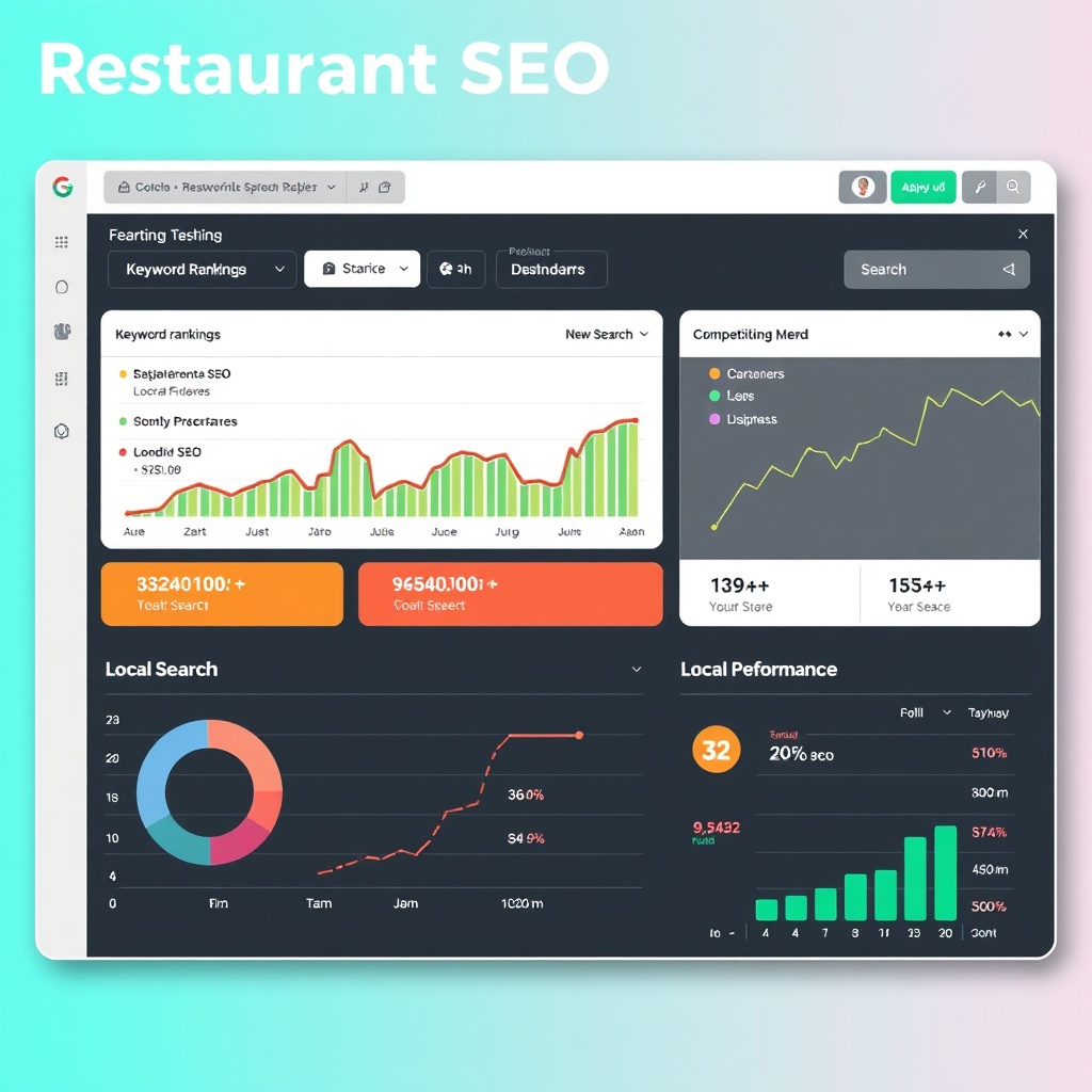 Restaurant Local SEO Analyzer - Keyword Ranking Dashboard & Insights