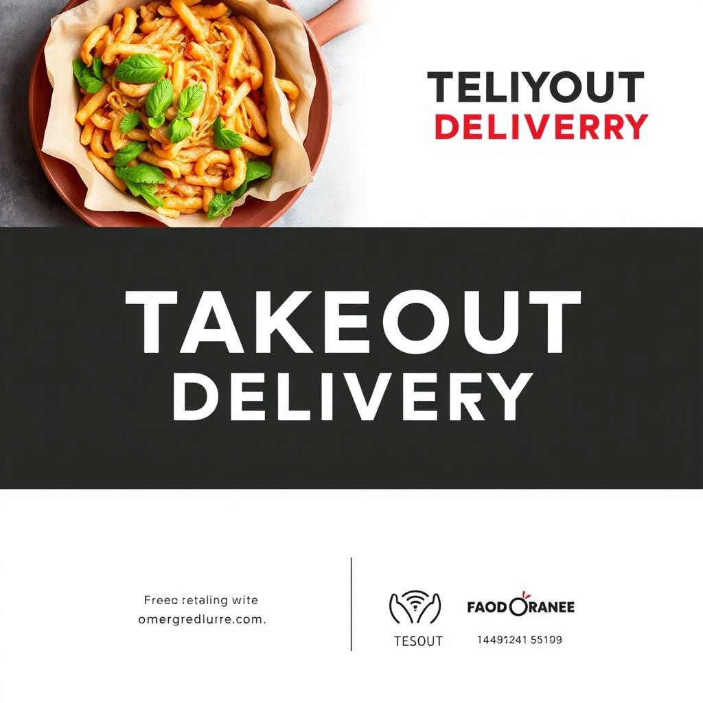 Takeout & Delivery Graphics Generator - Boost Online Orders