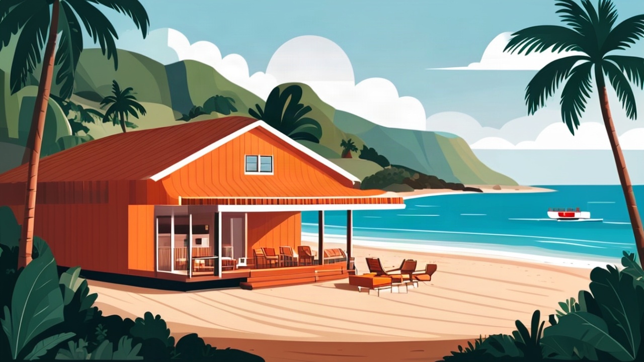 Experience a Comfortable Stay at Half Orange Hostel near Ozran Beach — editorial illustration for Half Orange Hostel