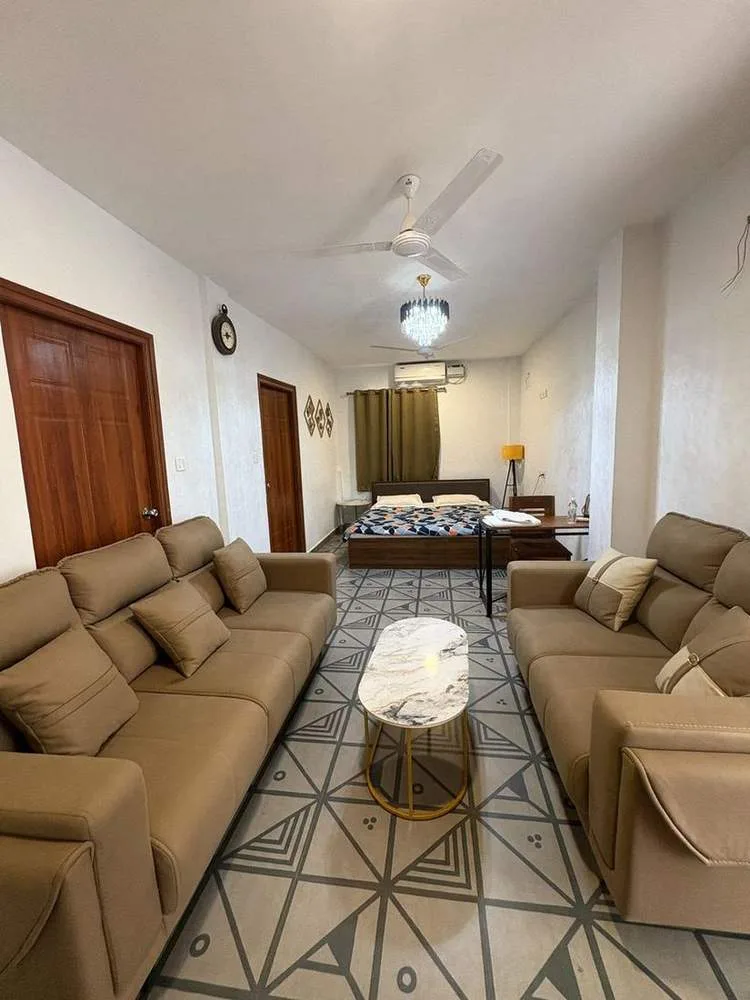 Shared lounge at Half Orange Hostel