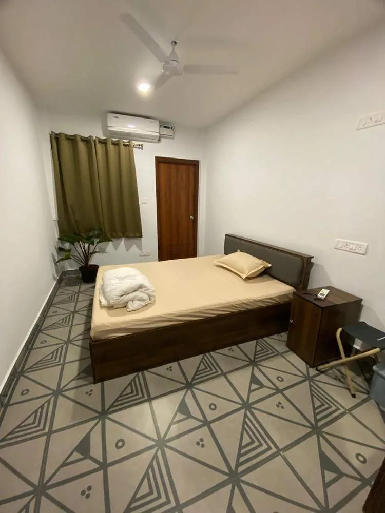 Air-conditioned private room at Half Orange Hostel