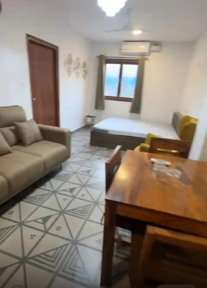 Guest room living space