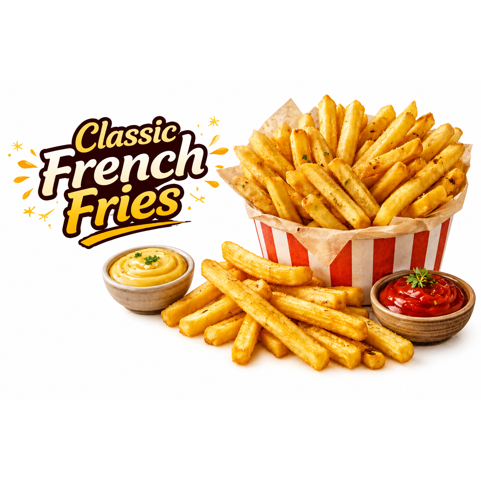 Classic French Fries at BABICHA (ICE CREAM & BUBBLE TEA)