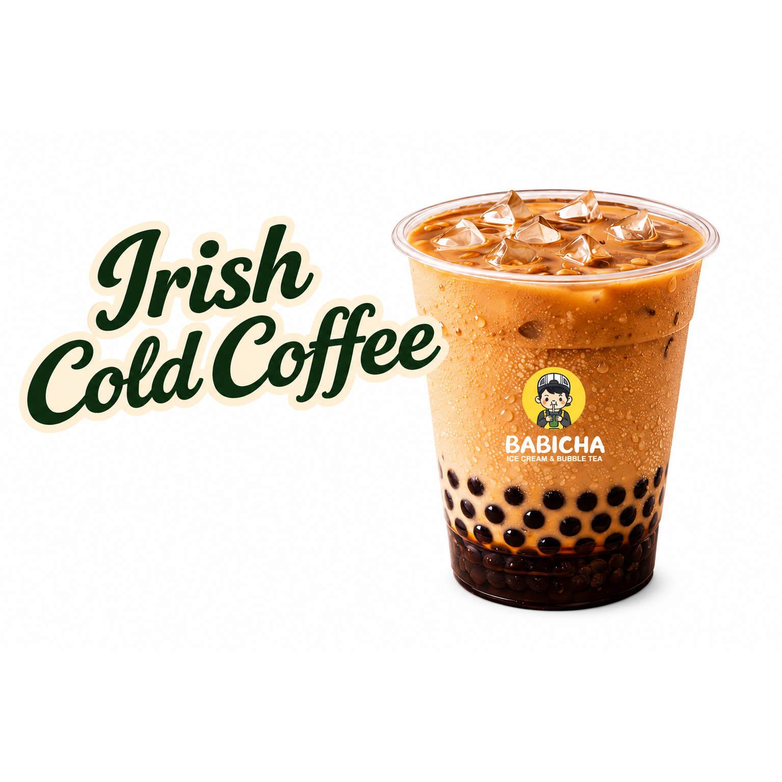 IRISH COLD COFFEE at BABICHA (ICE CREAM & BUBBLE TEA)
