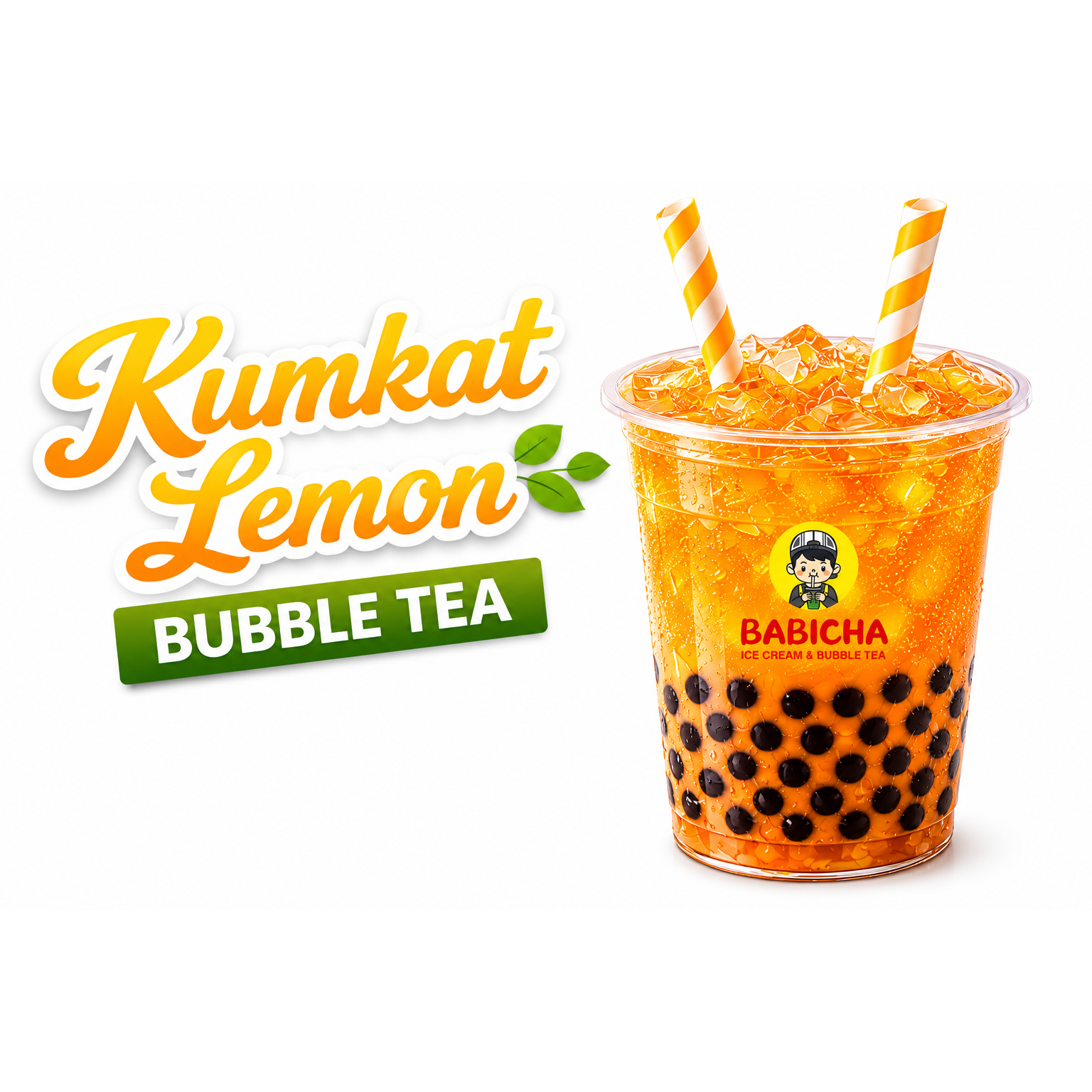 KUMKAT LEMON at BABICHA (ICE CREAM & BUBBLE TEA)