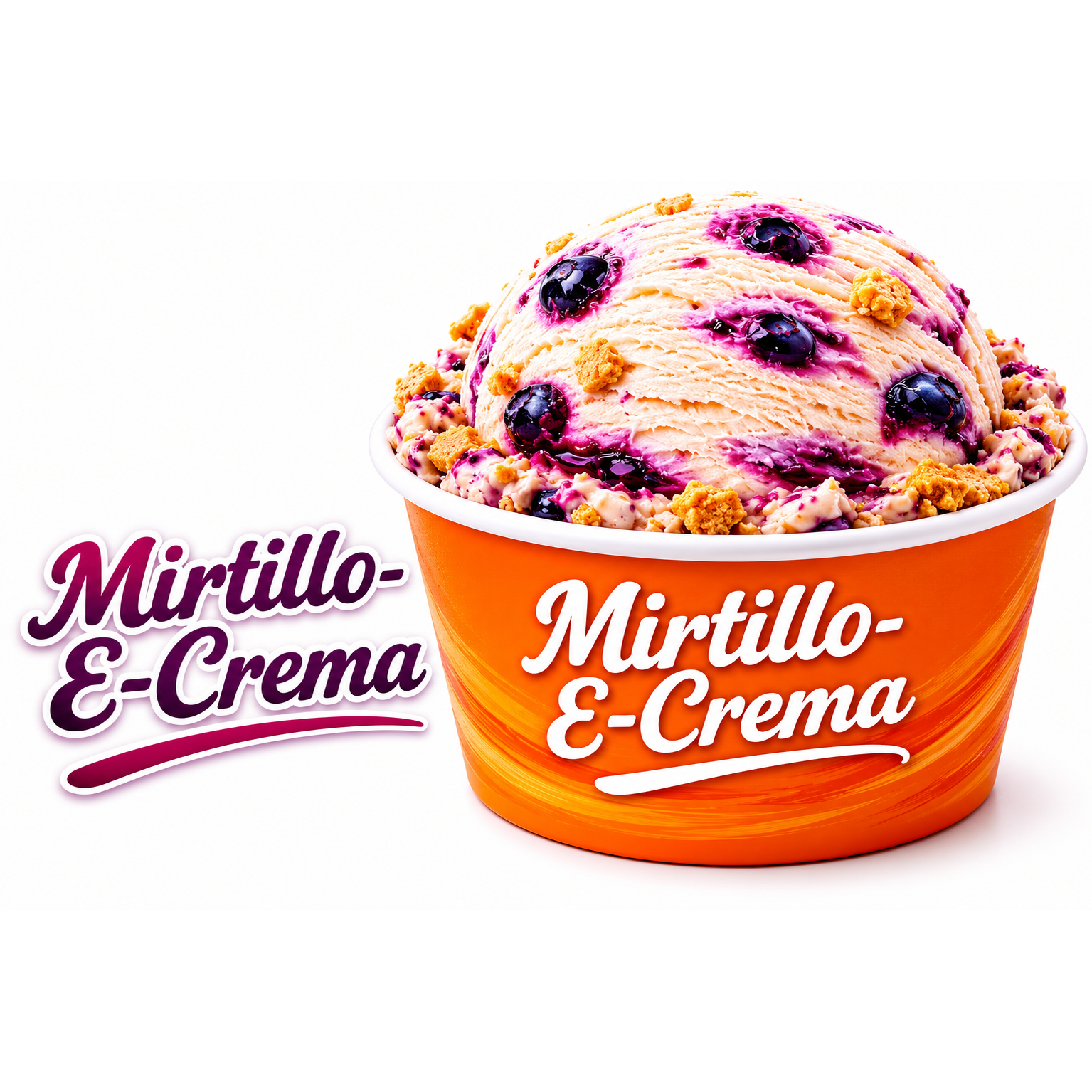 Mirtillo E Crema at BABICHA (ICE CREAM & BUBBLE TEA)