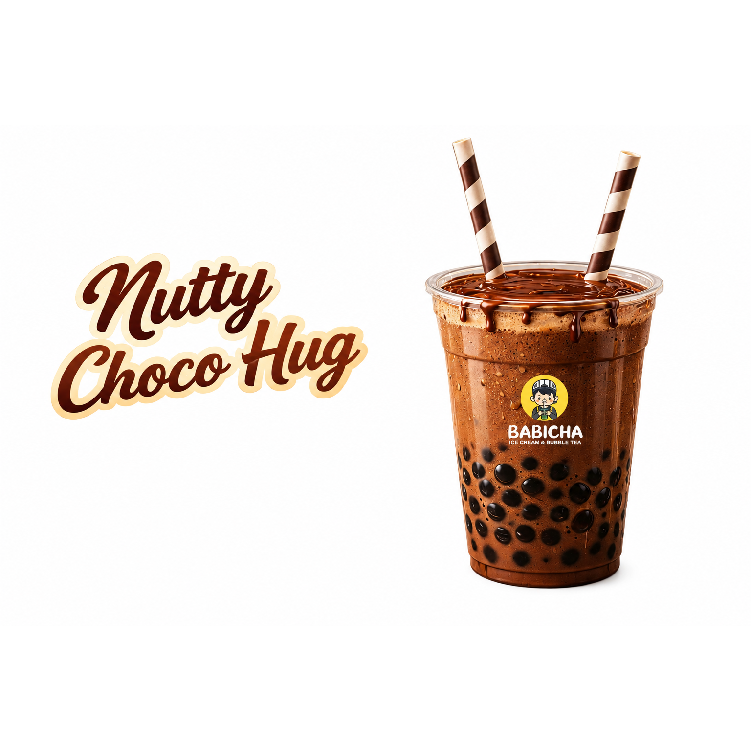 NUTTY CHOCO HUG at BABICHA (ICE CREAM & BUBBLE TEA)