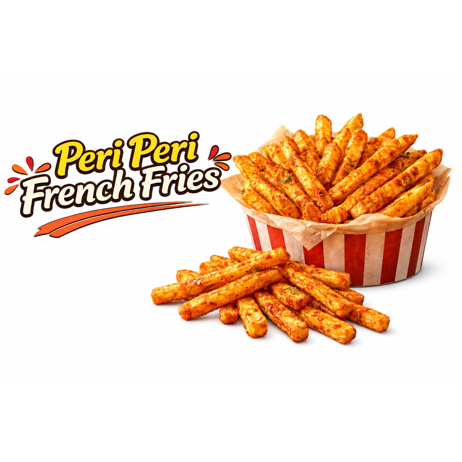 Peri Peri French Fries at BABICHA (ICE CREAM & BUBBLE TEA)