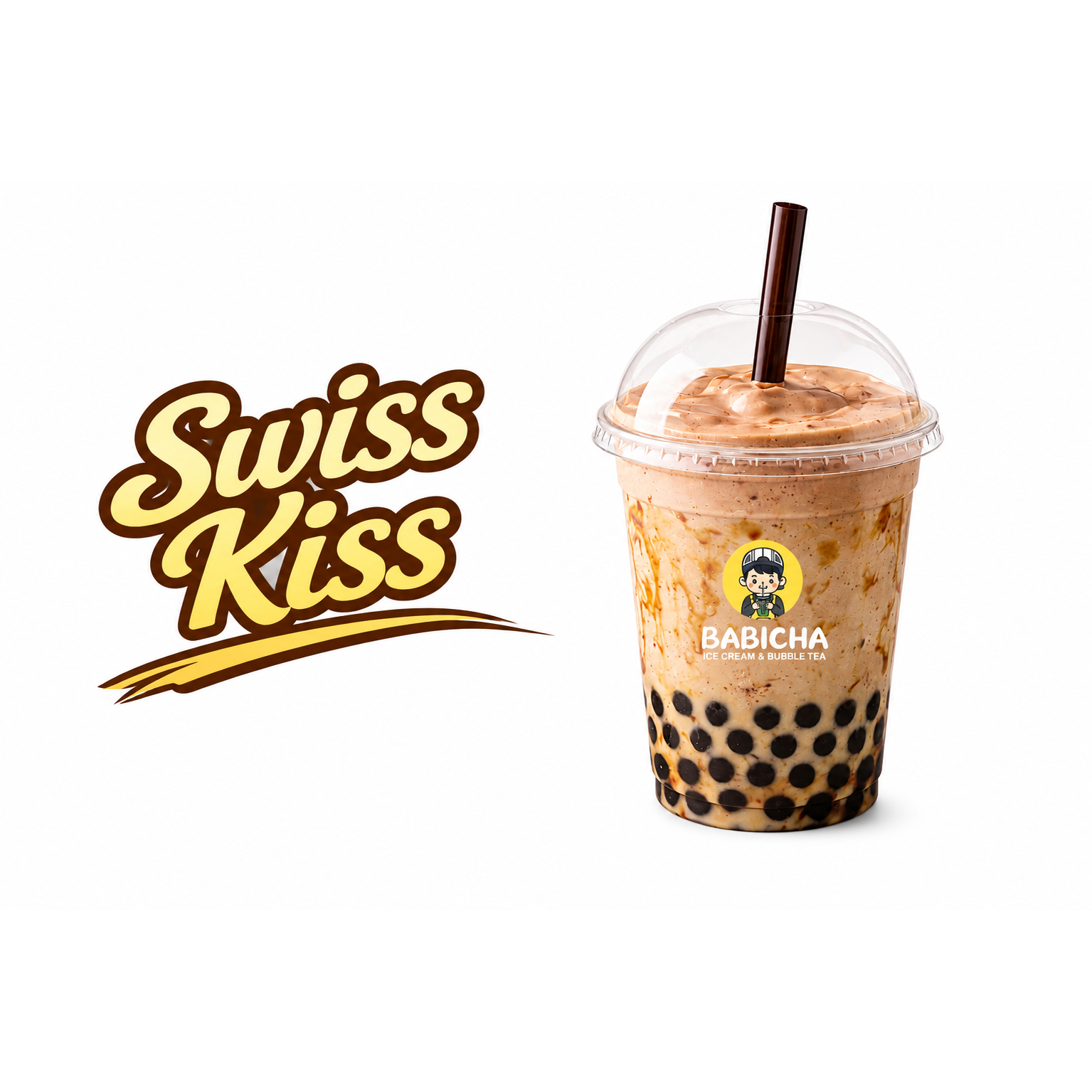 SWISS KISS at BABICHA (ICE CREAM & BUBBLE TEA)
