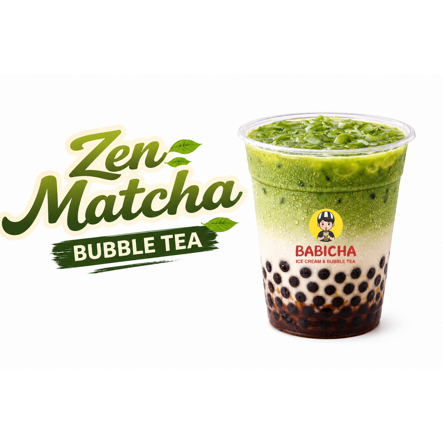 ZEN MATCHA at BABICHA (ICE CREAM & BUBBLE TEA)