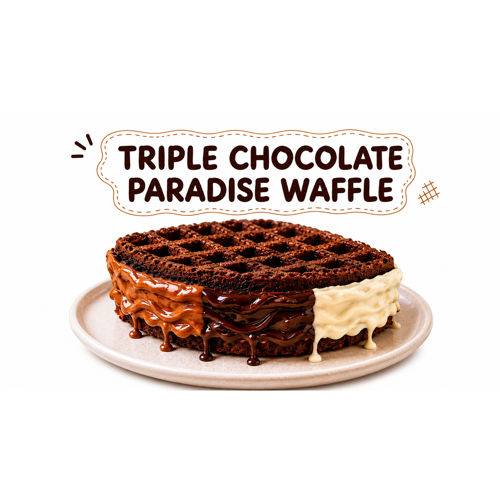 Tripple Chocolate Paradise at BABICHA (ICE CREAM & BUBBLE TEA)