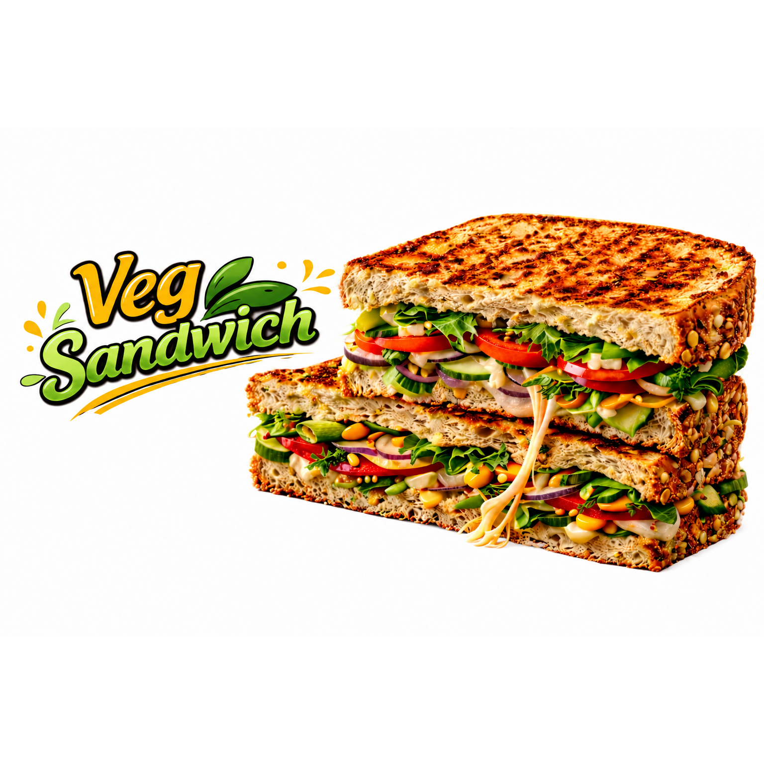 Veg Grilled Sandwich at BABICHA (ICE CREAM & BUBBLE TEA)
