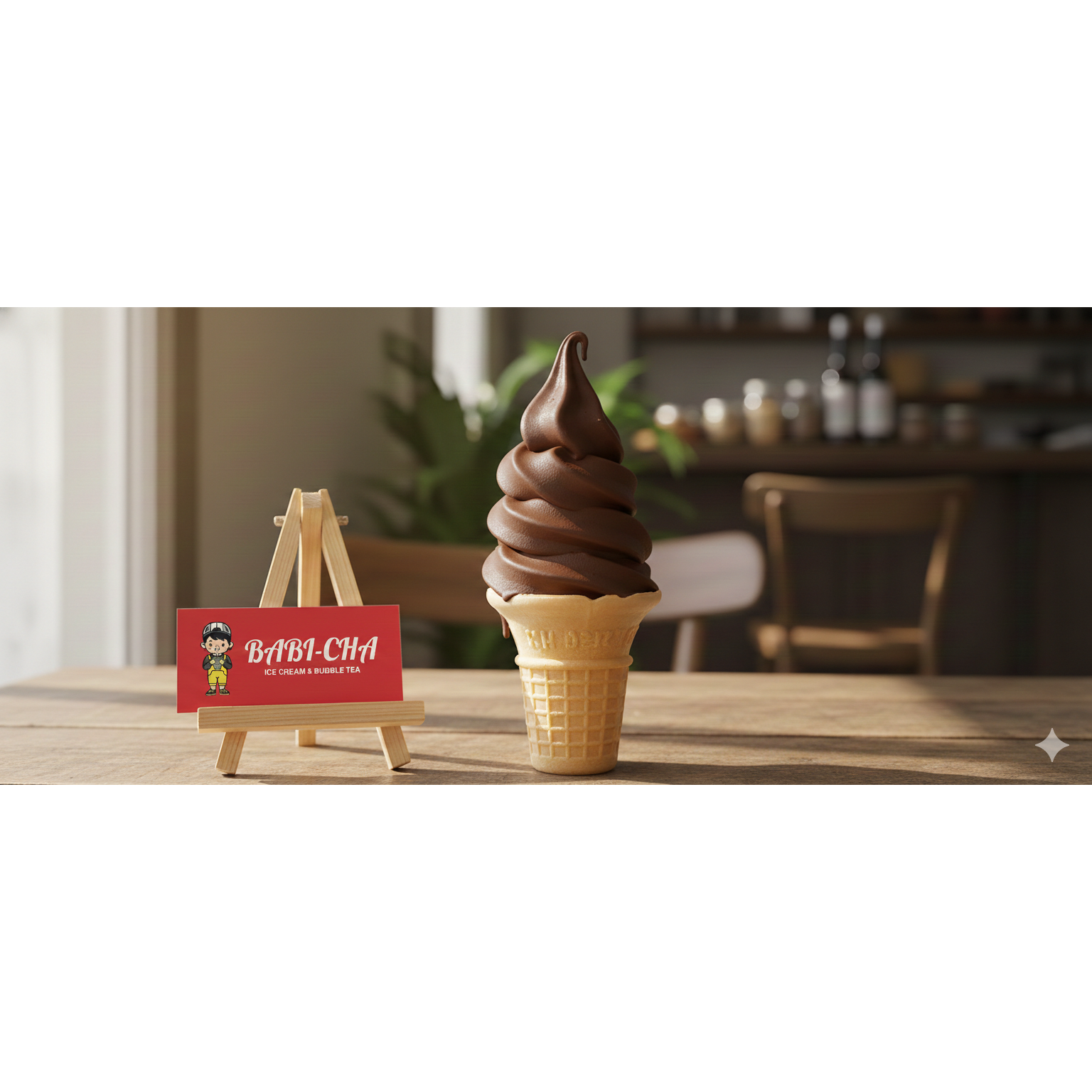 CHOCO SWIRL at BABICHA (ICE CREAM & BUBBLE TEA)