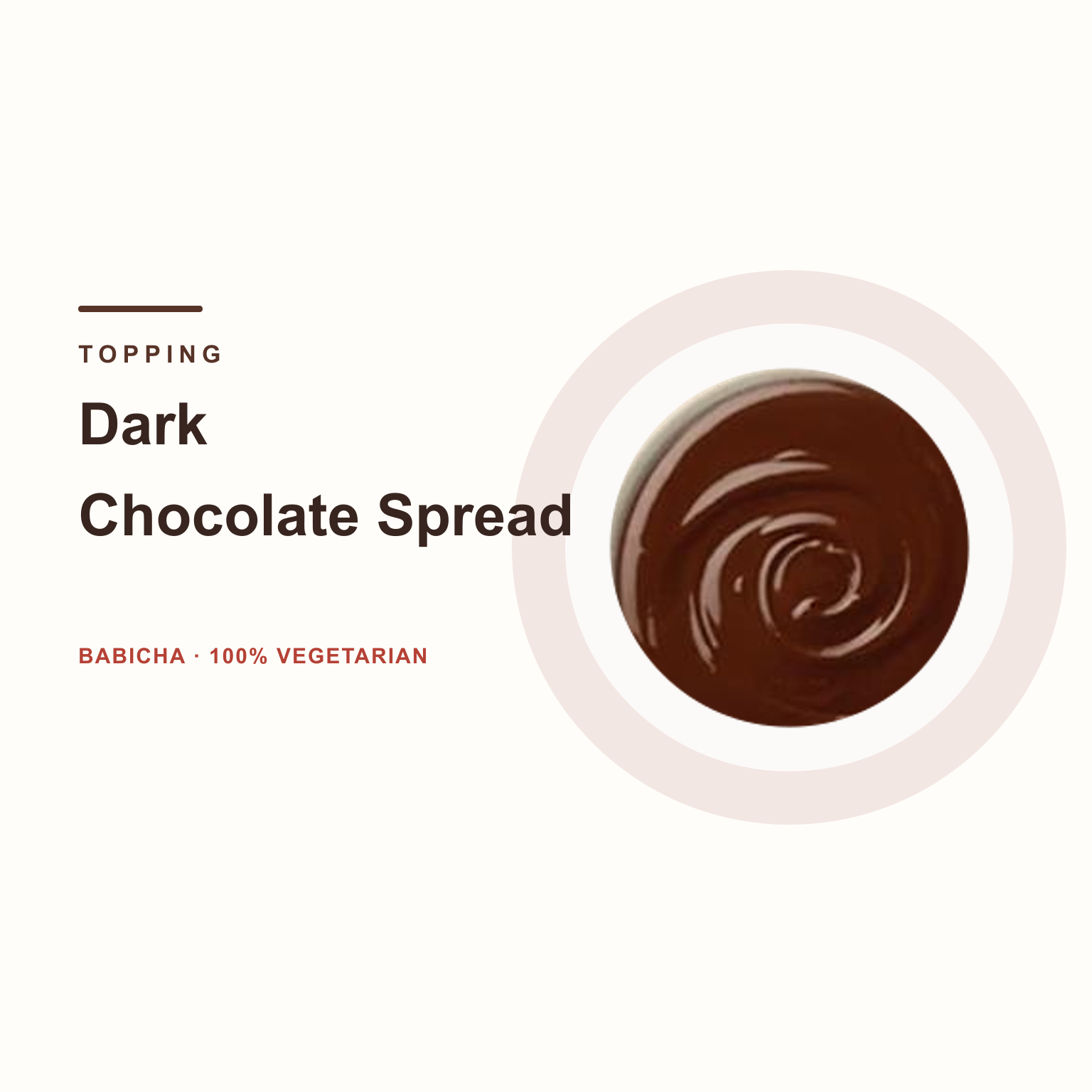 Dark Chocolate Spread at BABICHA (ICE CREAM & BUBBLE TEA)